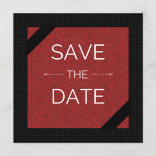 Red Black slaat de datum op Save The Date
