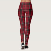 Red Black Tartan Leggings (Achterkant)