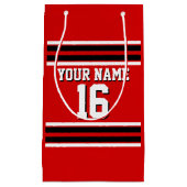 Red Black White Team Jersey Klein Cadeauzakje (Voorkant)