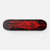 Red Bloody Celtic Cross Skateboard (Horizontaal)