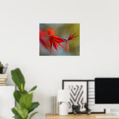 "Red Bloom", maanblad Poster (Thuiskantoor)