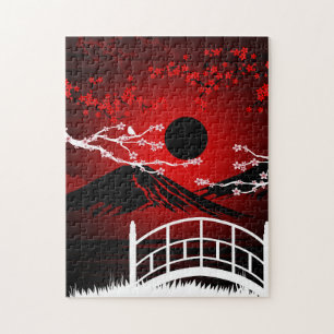 Red Blossom Legpuzzel