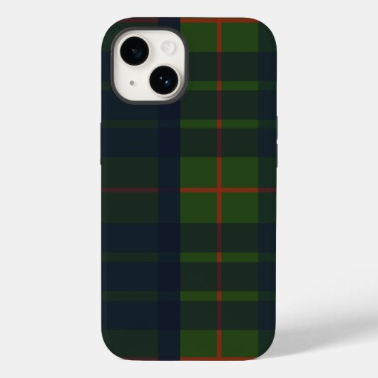 Red Blue Tartan Pset Scottish Pset Case-Mate iPhone Case (Achterkant)