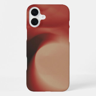 Red Blur iPhone 16 Plus Hoesje