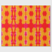 Red Boho mode. Perzisch tapijt. Waterverf Layer Cadeaupapier (Vlak)