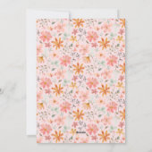 Red Bow Coquette Meerdere foto Kerstvakantie Feestdagenkaart (Achterkant)