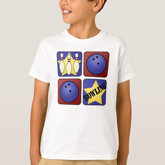 Red Bowling T-shirt (Voorkant)