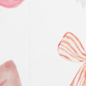 Red Bows Wallpaper Behang (Zoom)