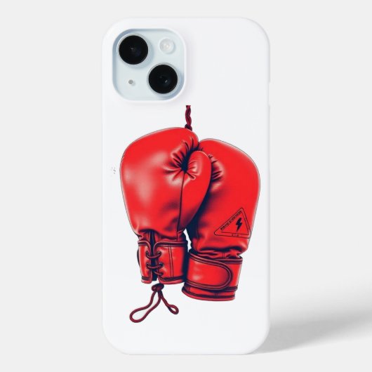 Red Boxing-handschoenen Case-Mate iPhone Case (Achterkant)