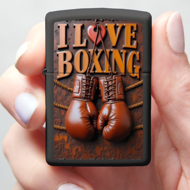 Red Boxing Ring Gloves (In Hand)
