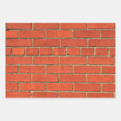 Red Brick City Wall Inpakpapier Vel (Voorkant 2)