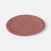 Red Brick Wall Mok Papieren Bordje (Gekanteld)