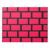 RED BRICK WALL NOTITIEBLOK (Voorkant)