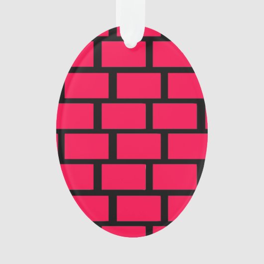 RED BRICK WALL ORNAMENT (voorkant)