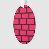 RED BRICK WALL ORNAMENT (voorkant)