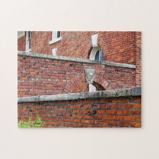 Red Brick Walls & Arches foto Legpuzzel