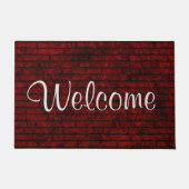 Red Brick Welkom Deurmat (Voorkant)