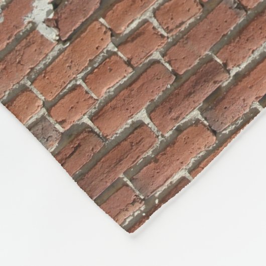 RED BRICKS FLEECE DEKEN (Hoek)