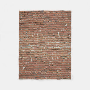 RED BRICKS FLEECE DEKEN