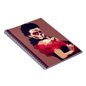 Red Bride-laptop Notitieboek (Rechterzijde)