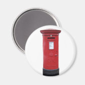 Red British Post box Magneet (Voorkant / Achterkant)