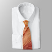 Red Brown Canyon Abstract, zuidwest Stropdas (Gebonden)