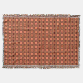 Red Brown Intricate Pattern Deken