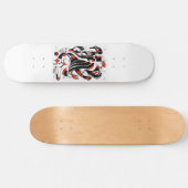 Red Buddha skateboard deck (Horizontaal)