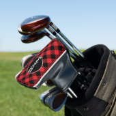 Red Buffa Pset Gepersonaliseerd Golf Blade Putter  Golfheadcover (Insitu)