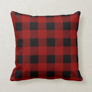 Red Buffalo Check Gingham Pattern Kussen