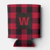 Red Buffalo Check Monogram Blikjeskoeler (Achterkant)