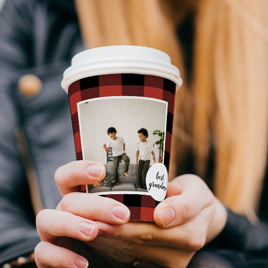 Red Buffalo heeft de beste grootmafoto gemaakt Papieren Bekers
