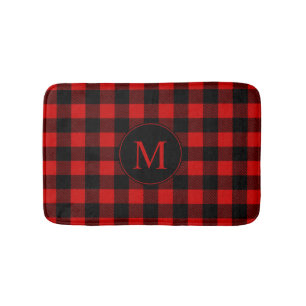 Red Buffalo met aangepast monogram Badmat