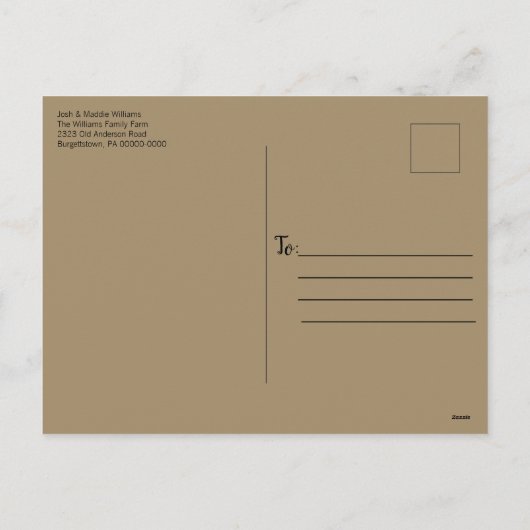 Red Buffalo Plaid Check Fun Invitation de fête de  (Dos)