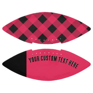 Red Buffalo Plaid Rustieke Country Style Cool American Football