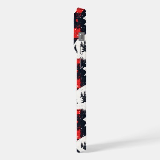 Red Buffalo Plaids Polar Beer iPhone Hoesje (Linkerkant)