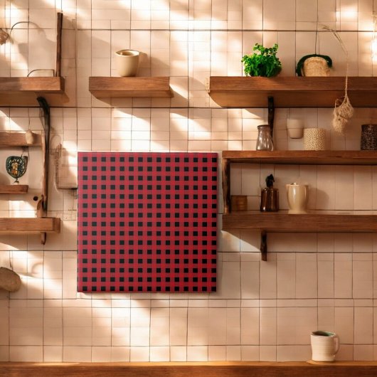 Red Buffalo Play Holiday Tegeltje