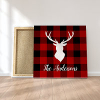 Red Buffalo Pset & Deer | Persoonlijke naam Cadeau