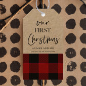 Red Buffalo Pset en onze eerste kerst Cadeaulabel