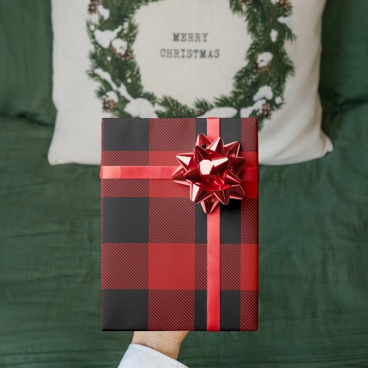Red Buffalo Pset en vrolijk kerstfeest Cadeaupapier