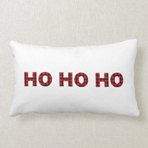 Red Buffalo Pset Ho Ho Kerstmis Kussen
