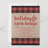 Red Buffalo Pset Holiday Open House Kaart (Voorkant)