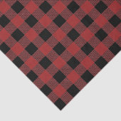 Red Buffalo Pset-kerstcadeau Tissuepapier (Detail)