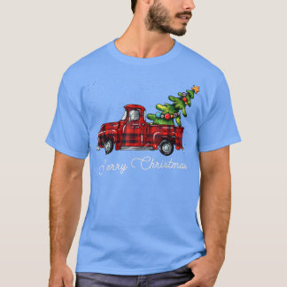 Red Buffalo Pset Pickup Truck met Boom Merry Chr T-shirt