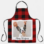 Red Buffalo-speldengoed met wiegfoto Schort (Voorkant)