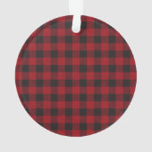 Red Buffalo's familie onze eerste kerstkerst Ornament (achterkant)