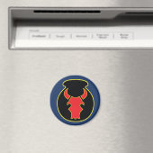 Red Bull CSIB-look embleem, w / Army blauwe magnee Magneet (Insitu (Vaatwasser))