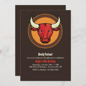 Red Bull Invitation Kaart (Voorkant / Achterkant)