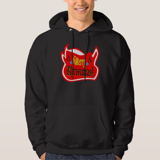 Red Bull Kerstmis Stijlvolle Hooded Sweatshirt ♥ (Voorkant)