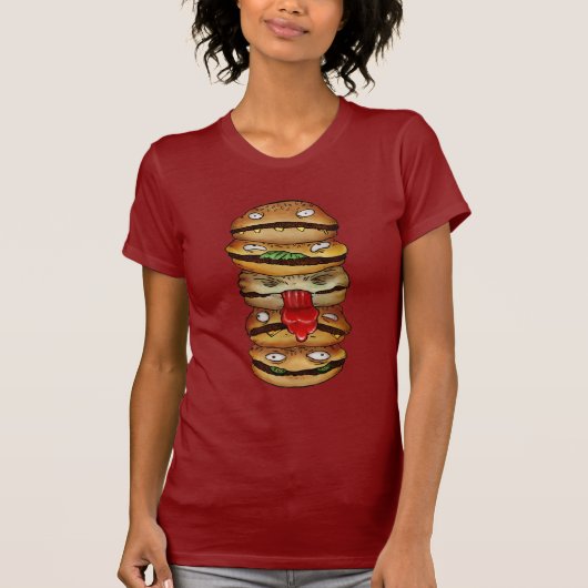 Red Burger. T-shirt (Voorkant)